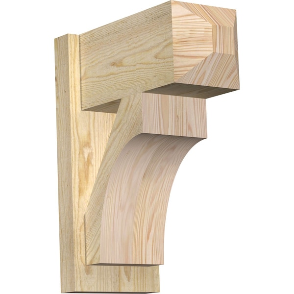 Ekena Millwork Westlake Craftsman Rough Sawn Outlooker, Douglas Fir, 8"W x 16"D x 20"H OUT08X16X20WTL04RDF - main